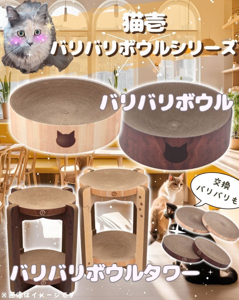 🐱猫壱のバリバリボウルシリーズを検品したニャ💛