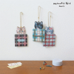【Nathalie Lete】Key Chain mirror Cat 51123｜キーチェーンミラー　キャット　51123 鏡付きキーホルダー｜選べる4種類♪Maya/Gray cat/Blue eye/Black cat