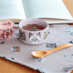 LOVE CAT! / アイラブキャット スープマグカップ スプーン付き利用イメージ1