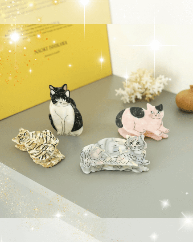 松尾ミユキMatsuoMiyuki-Cat-Hair-Clipキャットヘアバンスクリップ-01