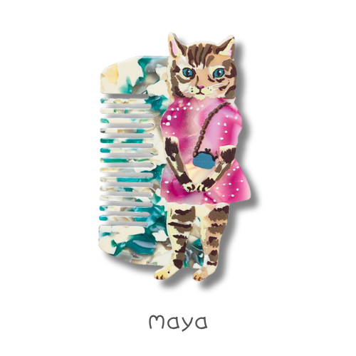 ナタリー・レテキャットコーム猫Nathalie LetCateComb-maya