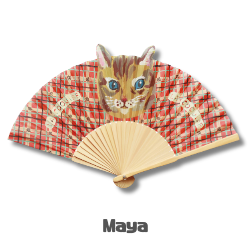 ナタリーレテ猫扇子Cat-Sensu08