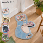 ナタリーレテ猫柄マルチマットLビッグサイズ01