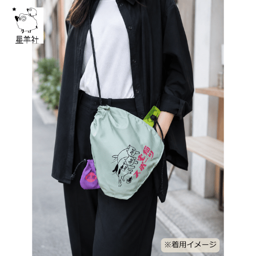 星羊社宅猫スポーツ迅速サコッシュ巾着ショルダーバッグseiyosyacatgoods09