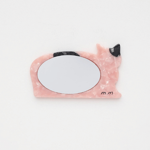 松尾ミユキMatsuoMiyukiCatMirrorねこ型ミラーPepperPumpkinNoisettesChloe携帯用鏡ミニハンドミラー4